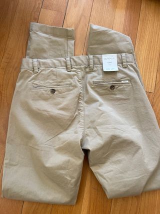 Pantalón Chino GANT Beige Talla 31/34