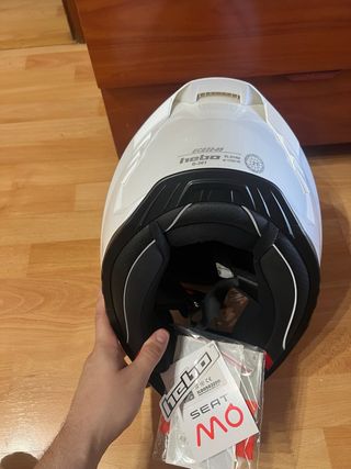 Casco Integral Hebo Blanco Talla XL