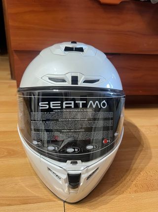 Casco Integral Hebo Blanco Talla XL