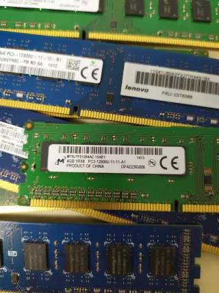 Lote 30x DDR3 4GB Memoria RAM Varias