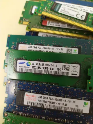 Lote 30x DDR3 4GB Memoria RAM Varias