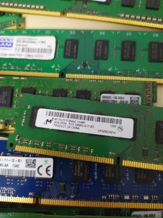 Lote 30x DDR3 4GB Memoria RAM Varias