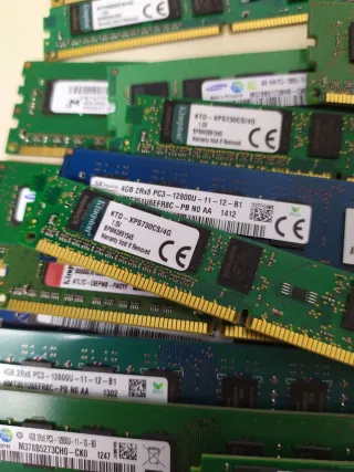 Lote 30x DDR3 4GB Memoria RAM Varias