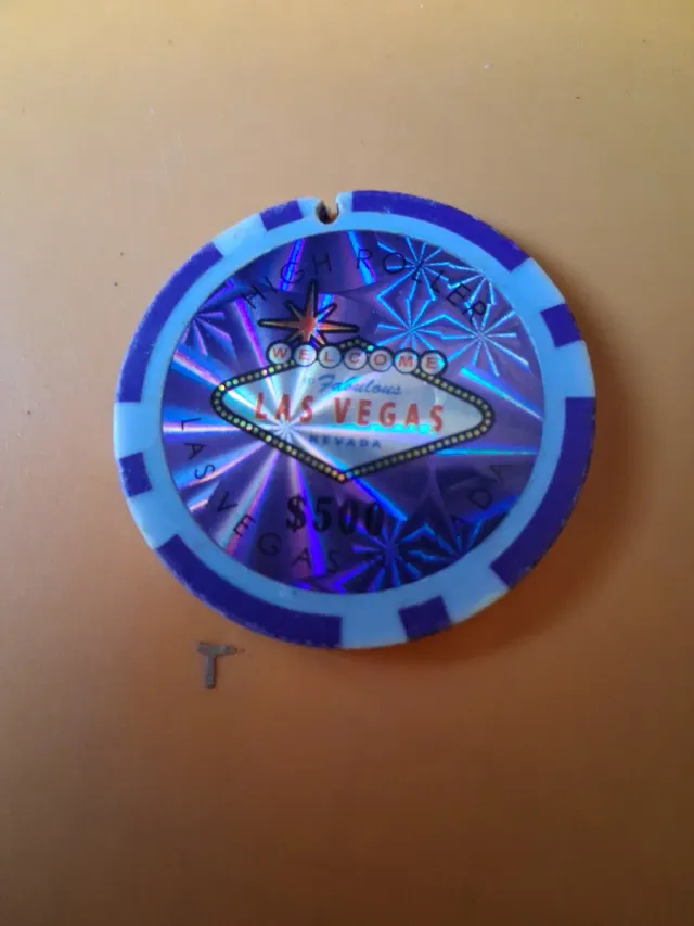 Ficha Casino Las Vegas $500 High Roller