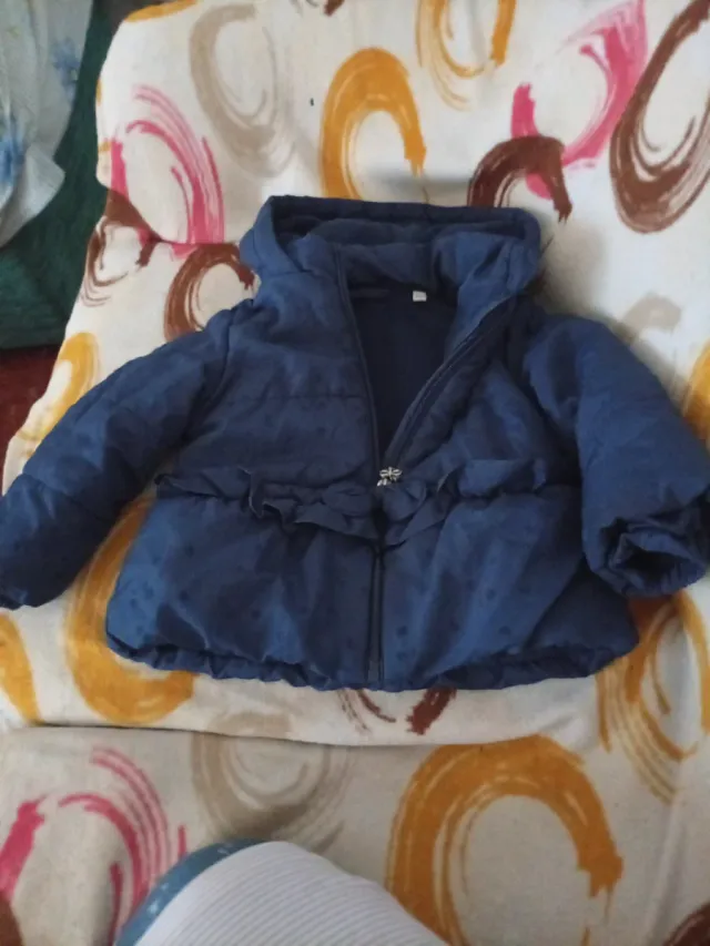 Chaqueta bebé azul