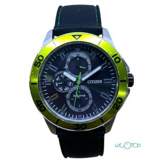 Reloj Citizen Eco-Drive Negro y Verde