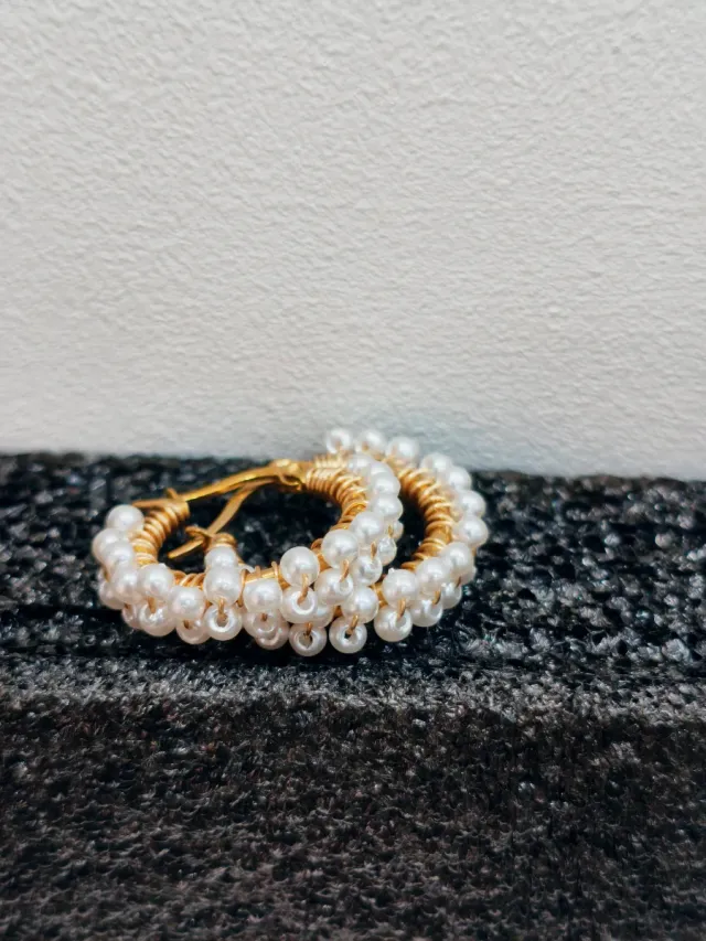 Pendientes Aros Acero Inoxidable Dorados