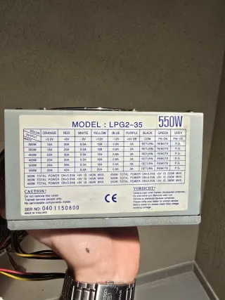 (550W) Fuente Alimentación LPG2-35