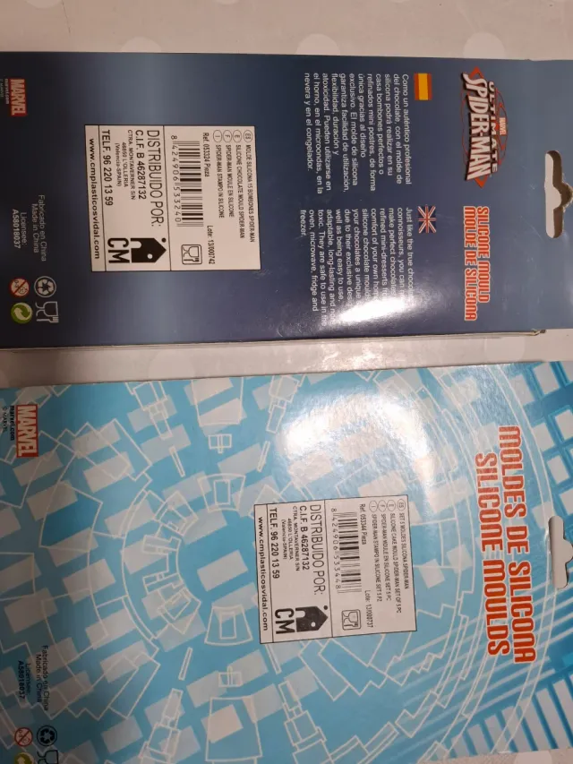 Molde Silicona Spiderman