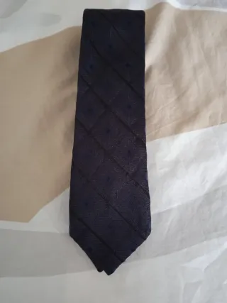 Corbata Zara Azul Oscuro