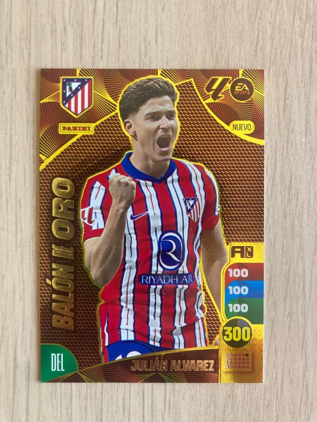 Julián Álvarez Balón de Oro - Adrenalyn 24/25