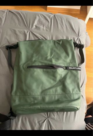Zaino Yourturn similpelle verde
