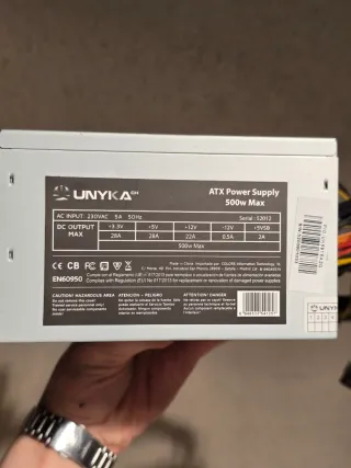 (500W) Fuente Alimentación UNYKAch