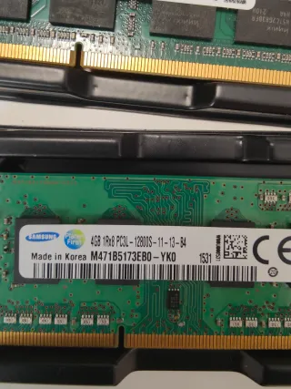 2 X 4GB  DDR3L RAM 1600MHz