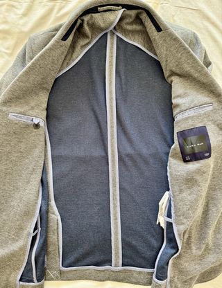 Americana Zara Gris Talla 54