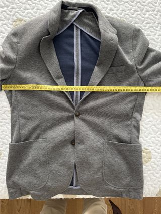 Americana Zara Gris Talla 54