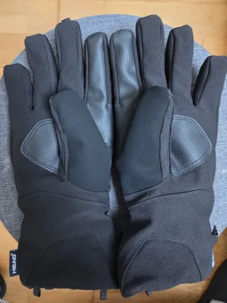 Guantes de esquí Head negros xs