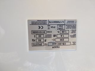 Termo eléctrico Fagor CB30 Ecotronic