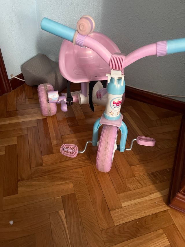 Triciclo para niña rosa