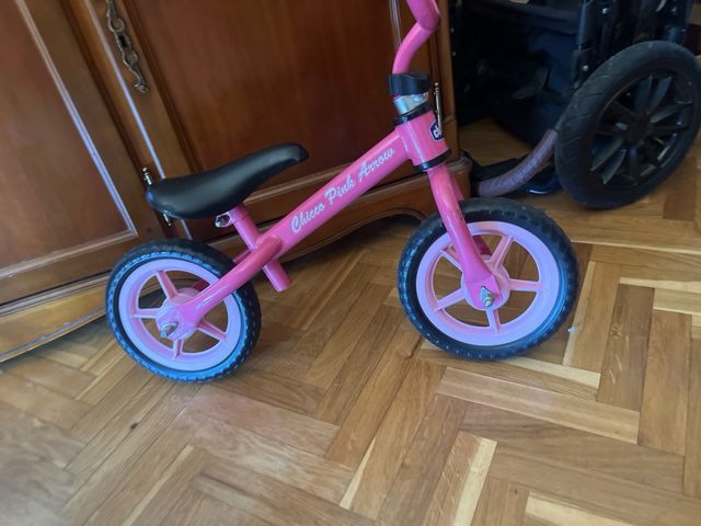 Bici sin pedales niña Chicco Pink Arrow