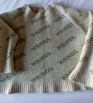 Jersey lana virgen Nanos niña talla única