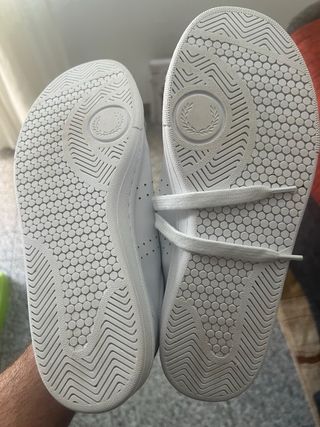 Zapatillas Fred Perry Blancas y Verdes