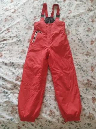 Mono de esquí rojo, Snow Bird, talla 152cm (10-12)