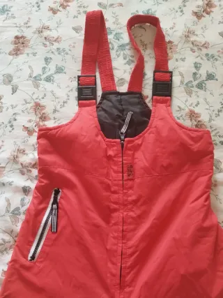 Mono de esquí rojo, Snow Bird, talla 152cm (10-12)