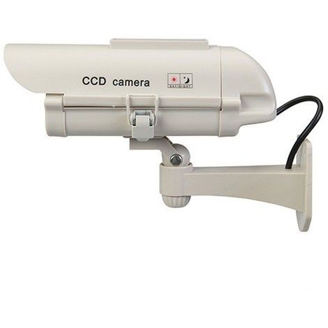 Cámara de Seguridad simulada carga Solar