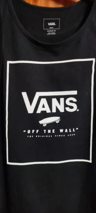 Camiseta tirantes Vans Off The Wall Talla S