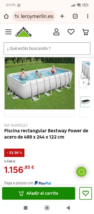 Piscina Bestway Rectangular Grande