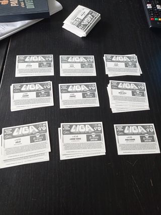 Cromos Liga Este 2025-2026: Cambio/Venta