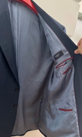 Americana Cortefiel Azul Talla 56