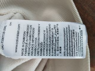 Felpa Calvin Klein con cappuccio beige