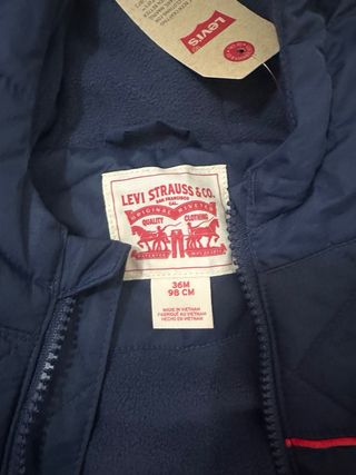 Chaqueta Levi's niño 3 años azul