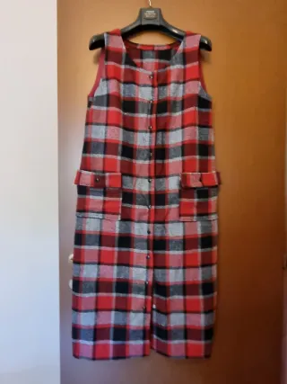 Abito chemisier inverno vintage anni 90