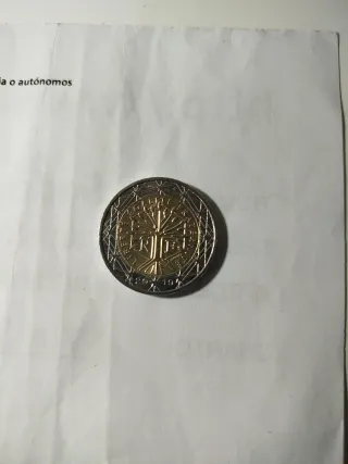Moneda 2 Euros Francia 2018