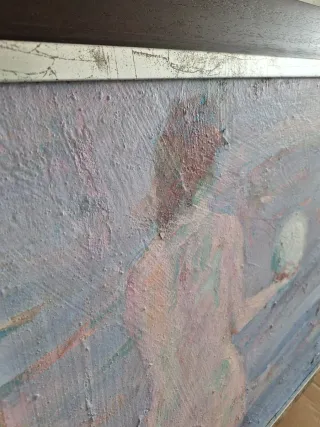 LA BAÑISTA DE JESUS MULLOR,Cuadro abstracto mujer 