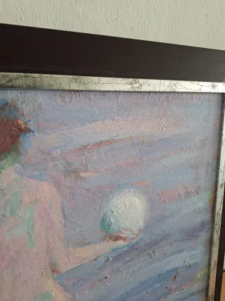 LA BAÑISTA DE JESUS MULLOR,Cuadro abstracto mujer 