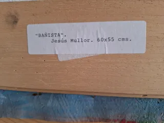 LA BAÑISTA DE JESUS MULLOR,Cuadro abstracto mujer 