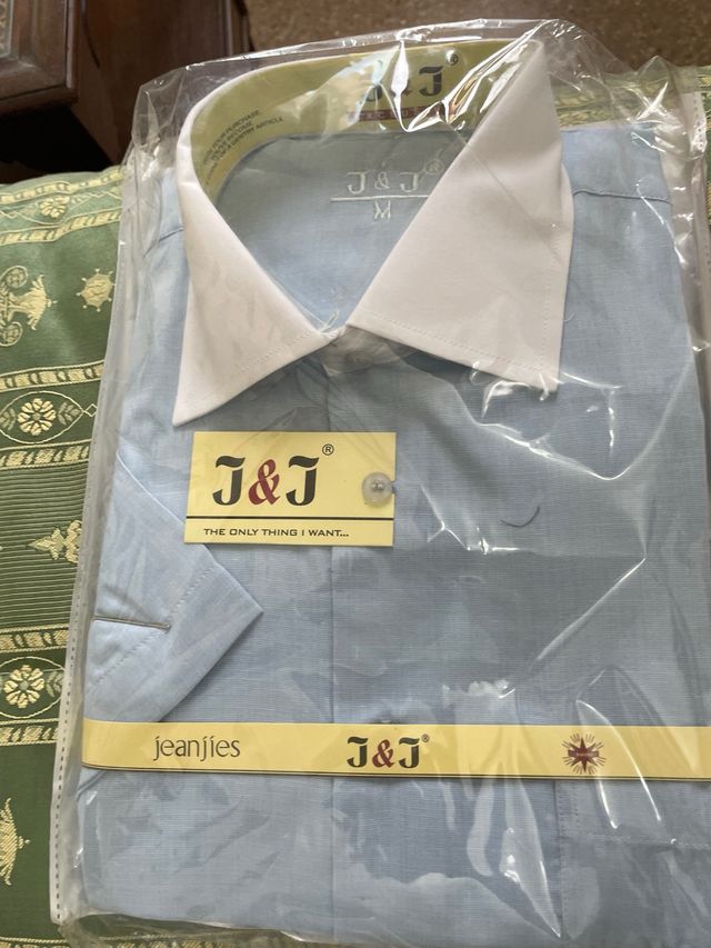 Camisa J&J Azul Talla M