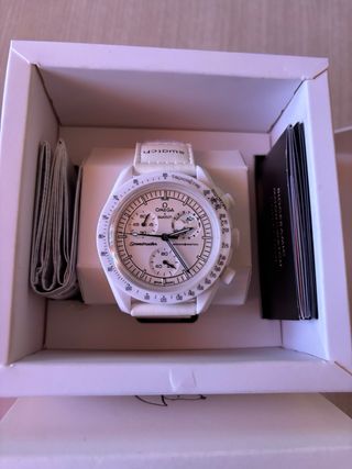 Omega x Swatch MoonSwatch Bianco