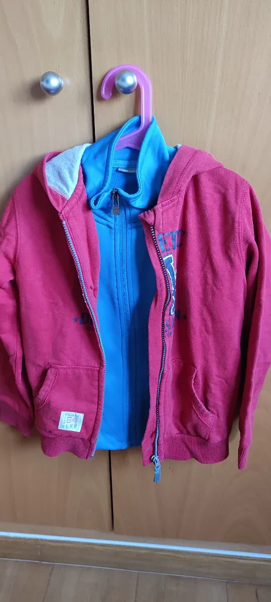 Lote 2 chaquetas niño 7-8 años