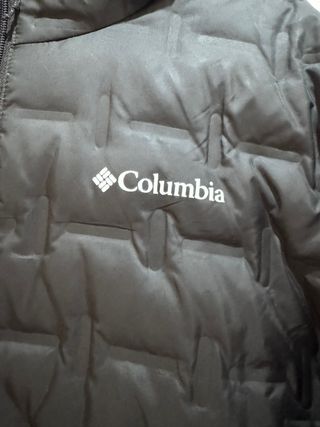 Columbia Chaqueta Capucha Acolchada Hombre, L