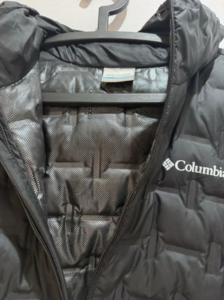 Columbia Chaqueta Capucha Acolchada Hombre, L