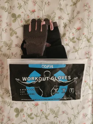 Guantes de entrenamiento gimnasio mujer