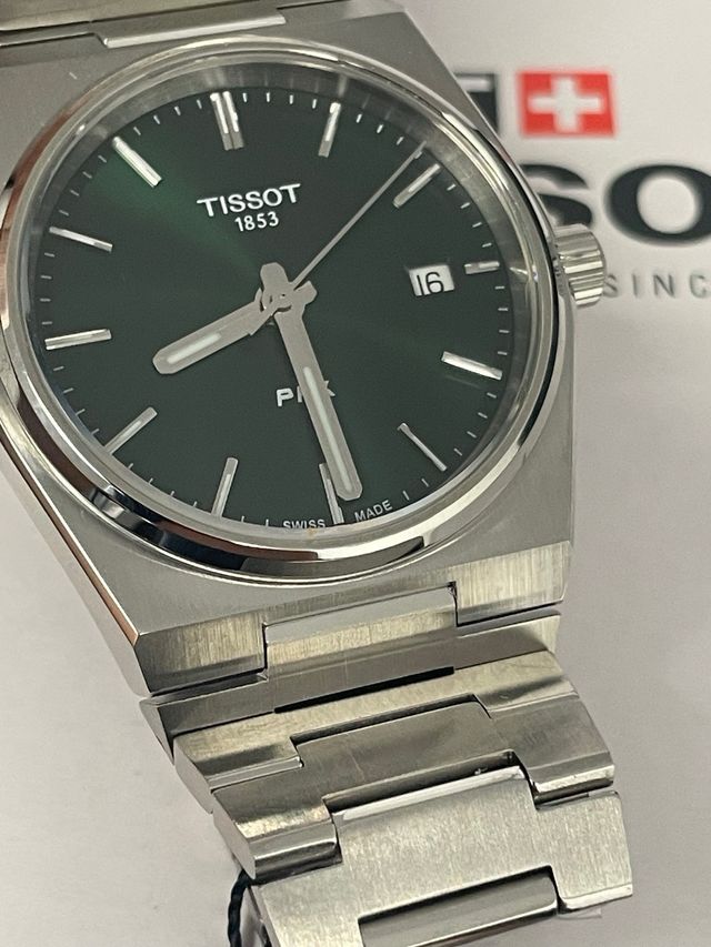 Reloj Tissot PRX Green 35mm T137.410.11.091.00