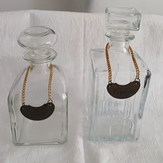 Set 2 Bottiglie Vintage Gin e Whisky