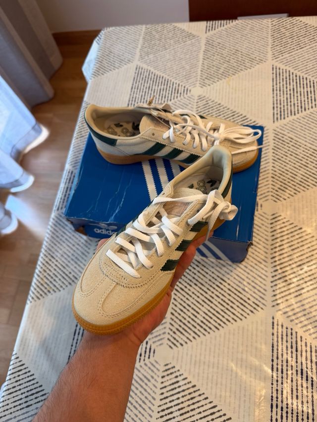 Adidas Spezial Beige/Verde Talla 36