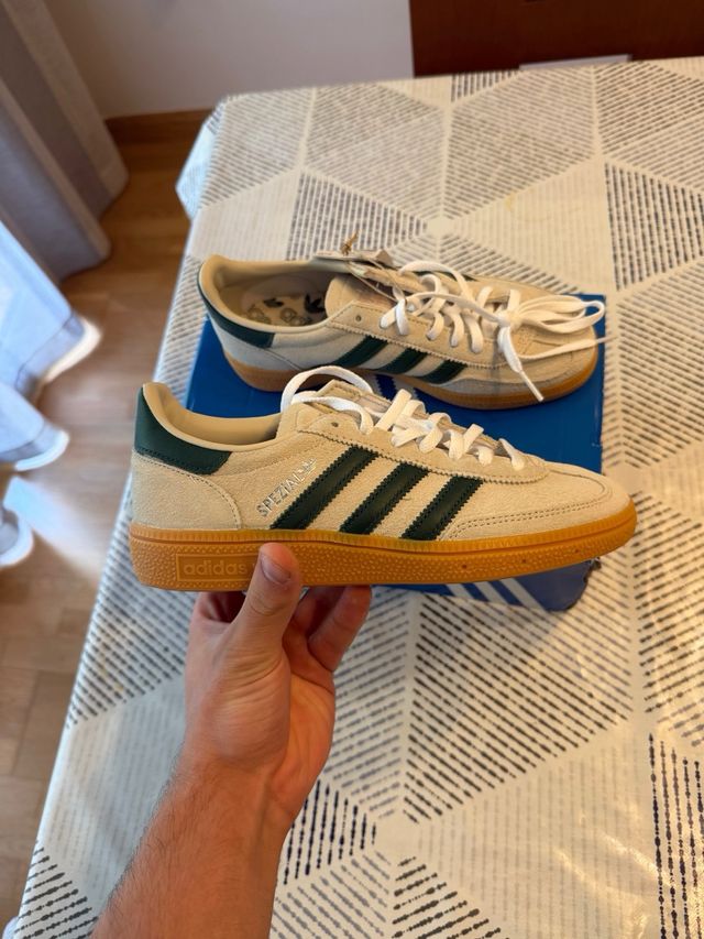Adidas Spezial Beige/Verde Talla 36